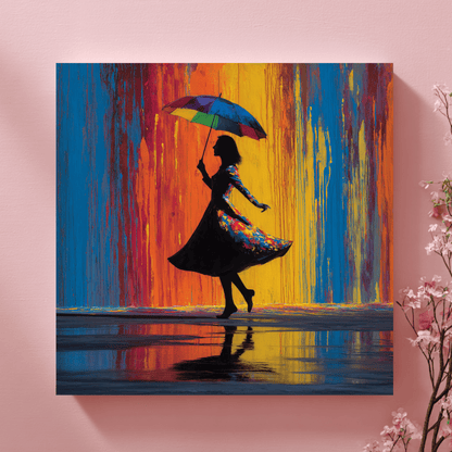 Female Silhouette Aesthetic Art, Modern Abstract Woman Wall Art, Minimalist Neutral Canvas Print, Contemporary Feminine Home Decor, Elegant Line Artwork