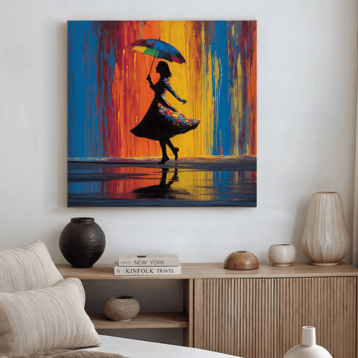 Female Silhouette Aesthetic Art, Modern Abstract Woman Wall Art, Minimalist Neutral Canvas Print, Contemporary Feminine Home Decor, Elegant Line Artwork