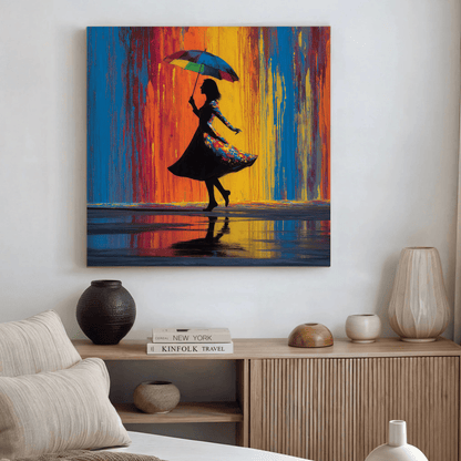 Female Silhouette Aesthetic Art, Modern Abstract Woman Wall Art, Minimalist Neutral Canvas Print, Contemporary Feminine Home Decor, Elegant Line Artwork